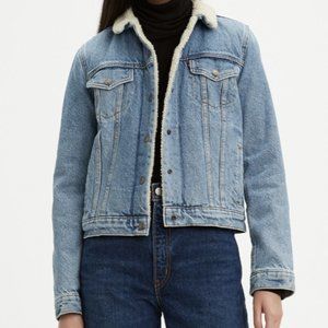 Levi's Women's Original Trucker Sherpa Jacket NWT